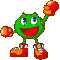 Green Pacman - 5 Leben